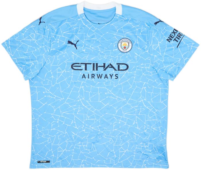 Camiseta de local del Manchester City 2020-21 De Bruyne #17 - 9/10 - (3XL)