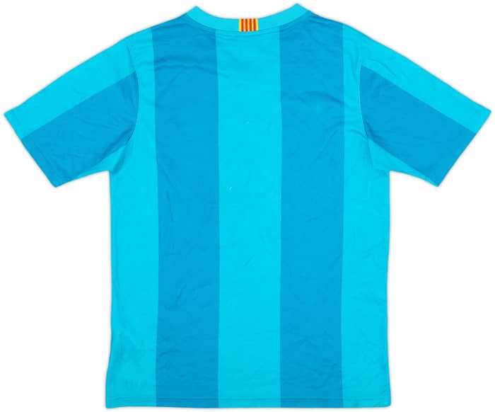 2007-09 Barcelona Basic Away Shirt - 4/10 - (L.Boys)