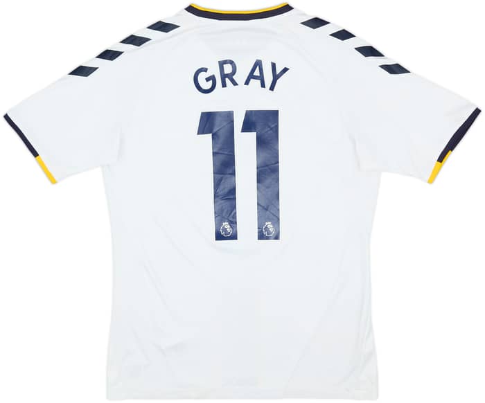 2021-22 Everton Third Shirt Gray #11 - 6/10 - (S)