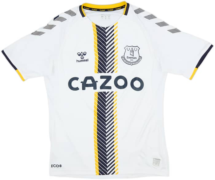 2021-22 Everton Third Shirt Gray #11 - 6/10 - (S)