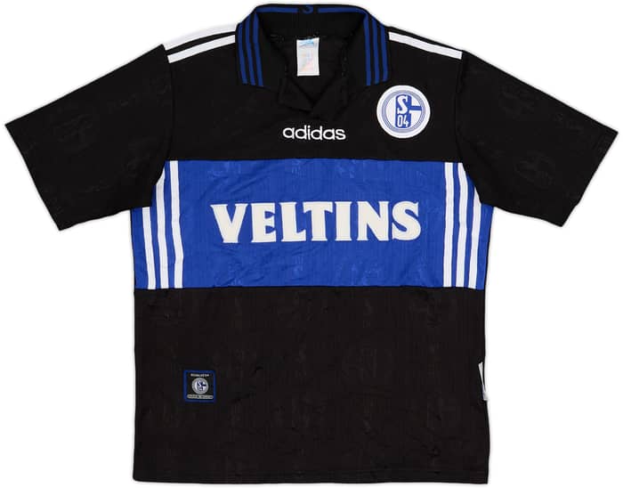 1997-98 Schalke Away Shirt Thon #10 - 4/10 - (XL.Boys)