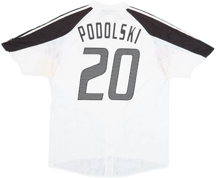 2004-05 Germany Home Shirt Podolski #20 - 7/10 - (XL)