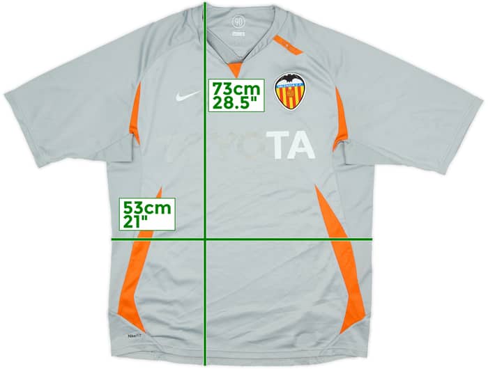 Camiseta de entrenamiento Nike del Valencia 2007-08 - 4/10 - (L)