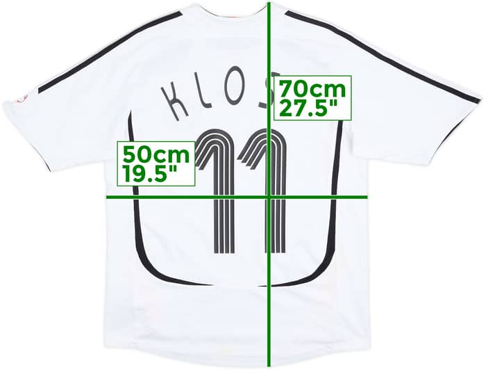 2005-07 Alemania Local Camiseta Klose #11 - 9/10 - (XL.Boys)