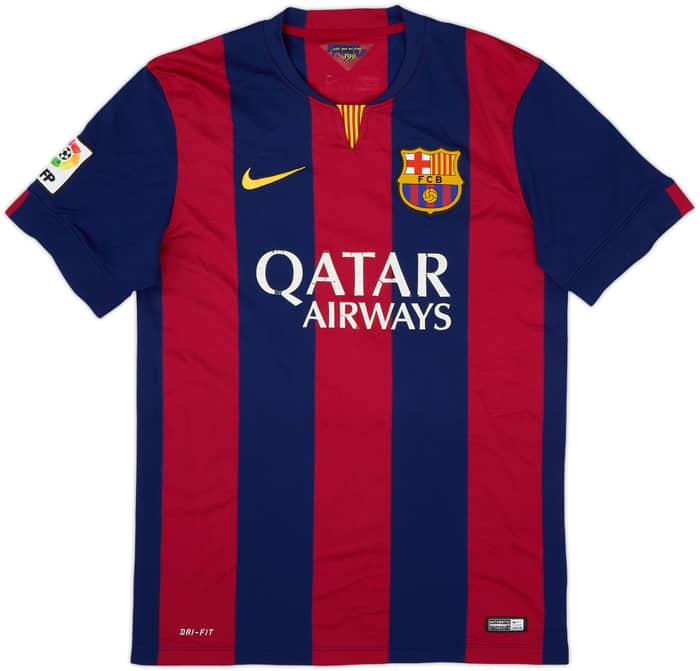 2014-15 Barcelona Home Shirt Messi #10 - 3/10 - (M)