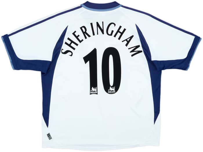 2001-02 Tottenham Home Shirt Sheringham #10 - 7/10 - (XL)