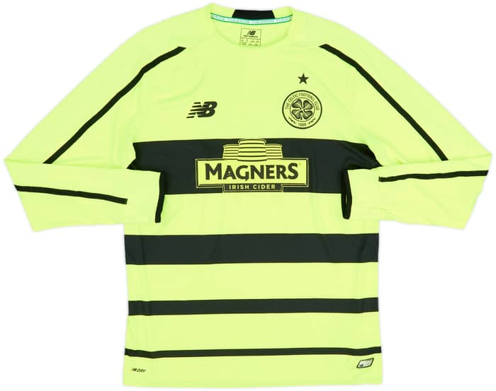 2015-16 Celtic Third L/S Shirt - 8/10 - (S)