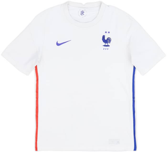 Camiseta de visitante de Francia 2020-21 - 4/10 - (Niños L)