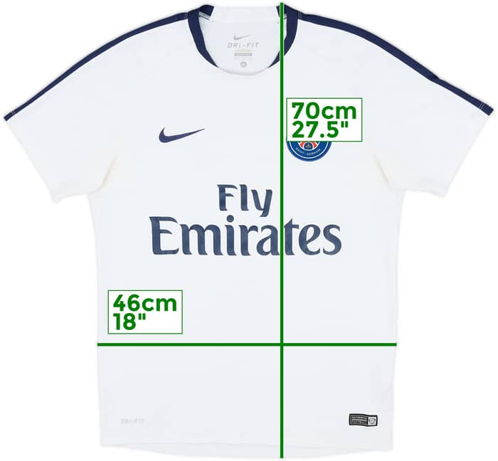 2015-16 Paris Saint-Germain Nike Training Shirt - 6/10 - (M)