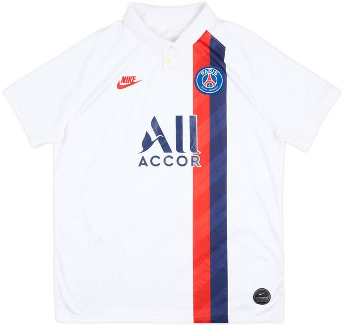 Camiseta de la tercera equipación del Paris Saint-Germain 2019-20 Mbappe #7 - 7/10 - (L)