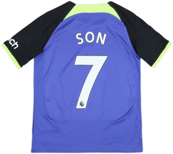 2022-23 Tottenham Away Shirt Son #7 - 9/10 - (XL.Boys)