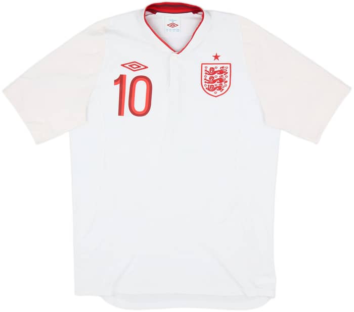 2012-13 Inglaterra Camiseta Local Rooney #10 - 5/10 - (M)
