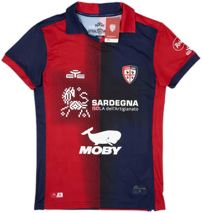 2023-24 Cagliari Home Shirt (XS)