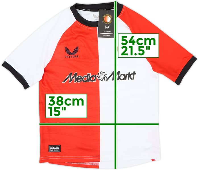 2024-25 Feyenoord Home Shirt (S.Boys)