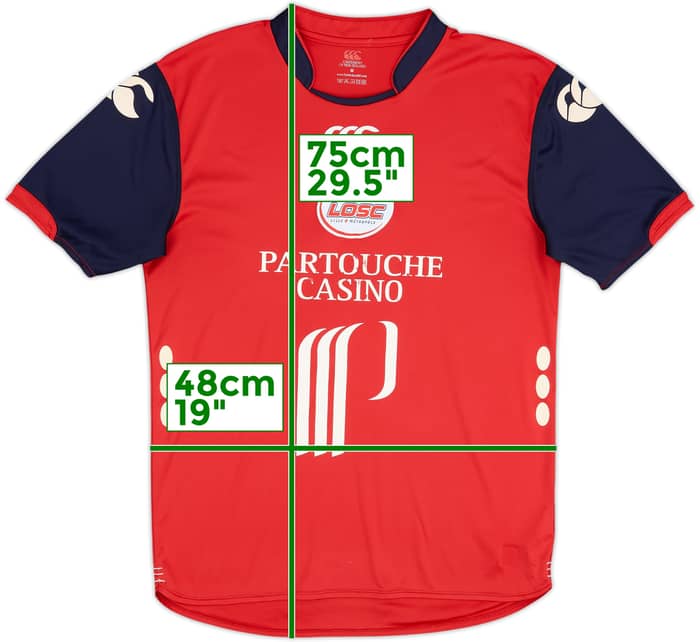 Camiseta de local del Lille 2008-09 - 5/10 - (M)