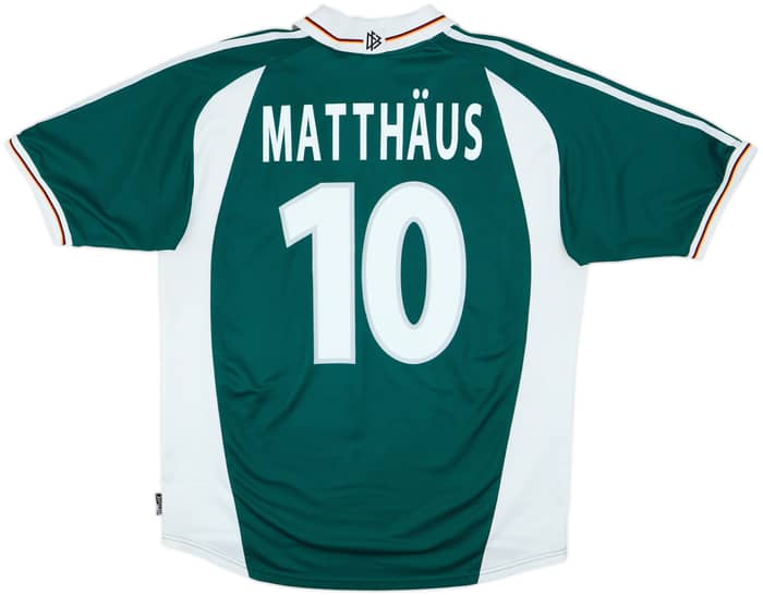 2000-02 Germany Away Shirt Matthaus #10 - 8/10 - (L)