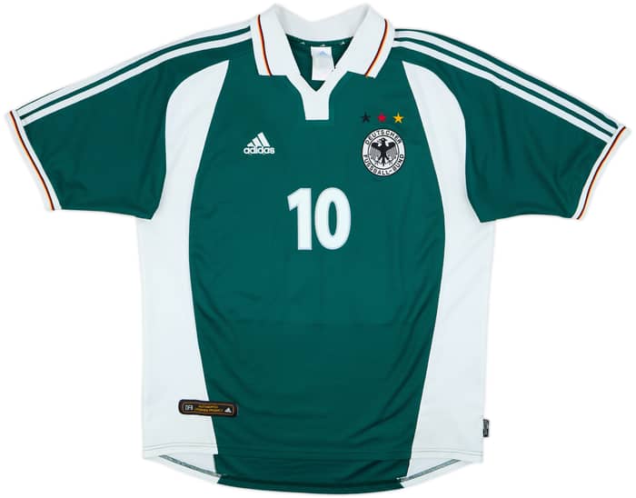 2000-02 Germany Away Shirt Matthaus #10 - 8/10 - (L)
