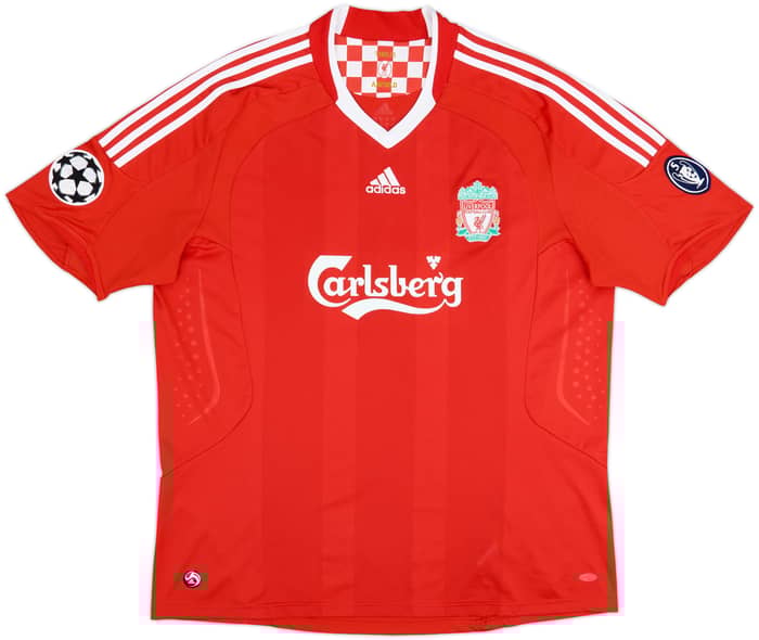 2008-10 Liverpool Home Shirt Alonso #14 - 8/10 - (3XL)