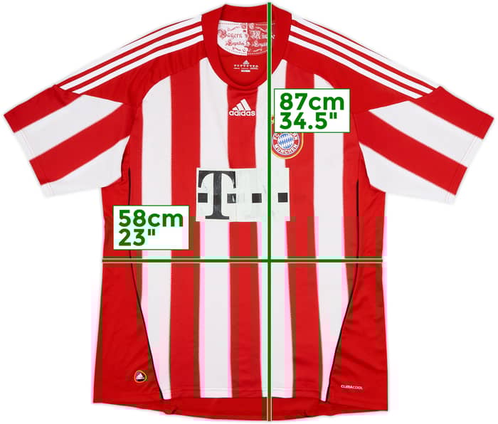 2010-11 Bayern Munich Home Shirt - 5/10 - (XL)