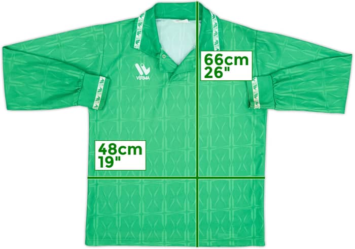 1990s Virma Template L/S Shirt #14 - 9/10 - (S)