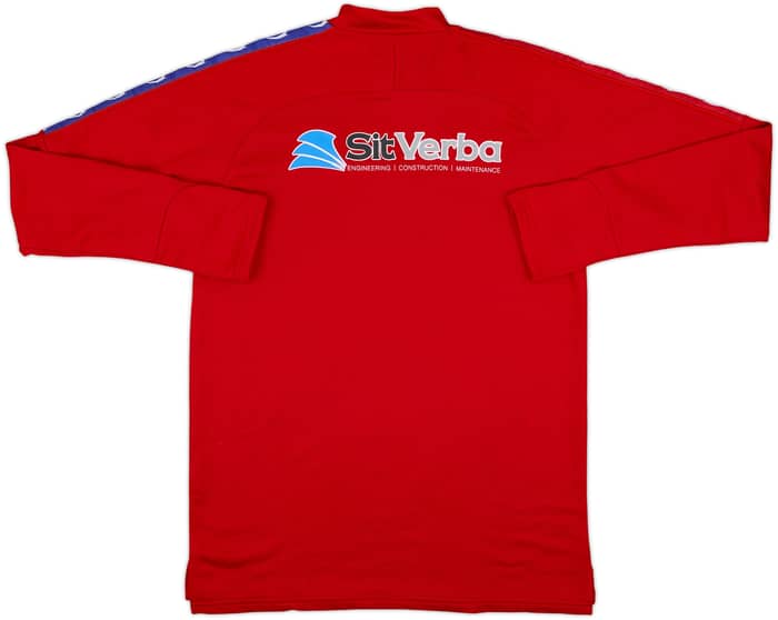 2017-18 FC Chiasso Miracle Sport 1/4 Zip Drill Top - 8/10 - (S)