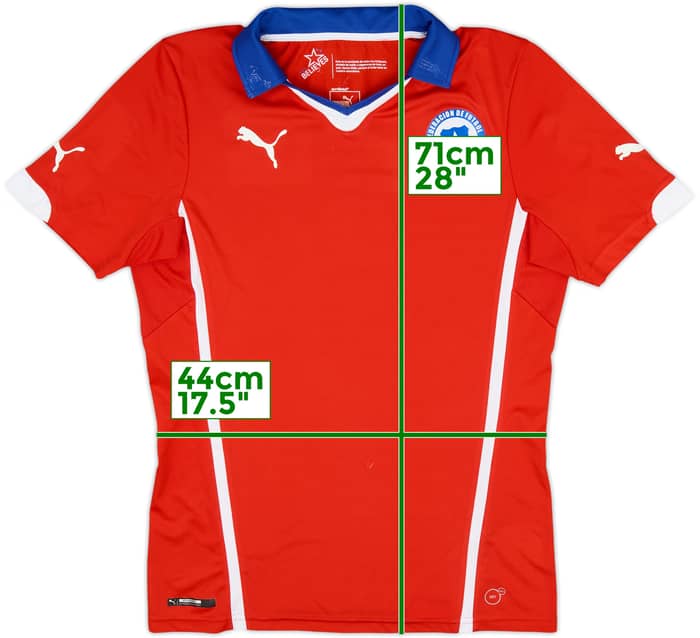 2014-15 Chile Home Shirt - 7/10 - (M)