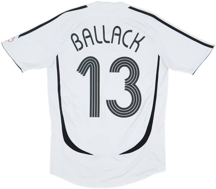 2005-07 Germany Home Shirt Ballack #13 - 5/10 - (S)