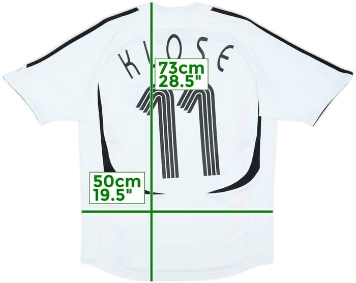 2005-07 Germany Home Shirt Klose #11 - 6/10 - (XL.Boys)