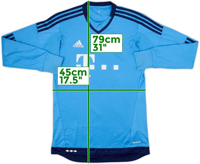 2015-16 Bayern Munich GK Shirt - 6/10 - (S)