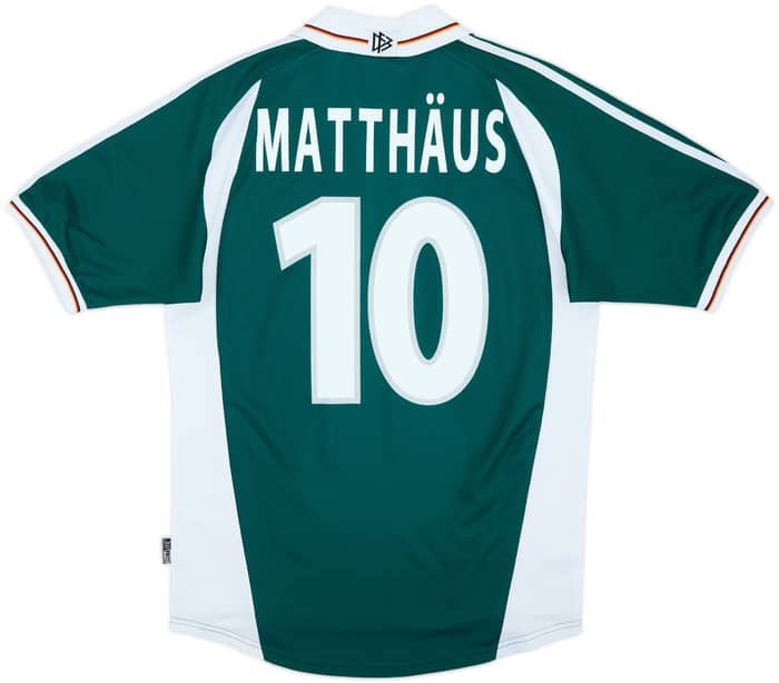 2000-02 Germany Away Shirt Matthaus #10 - 10/10 - (S)