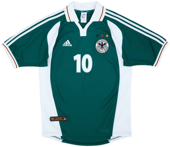 2000-02 Germany Away Shirt Matthaus #10 - 10/10 - (S)