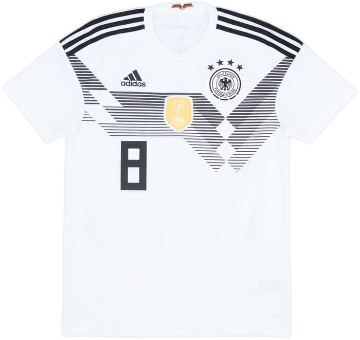 2018-19 Germany Home Shirt Kroos #8 - 8/10 - (S)