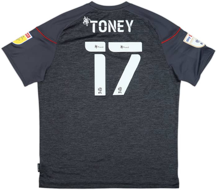 2020-21 Brentford Away Shirt Toney #17 - 10/10 - (XXL)