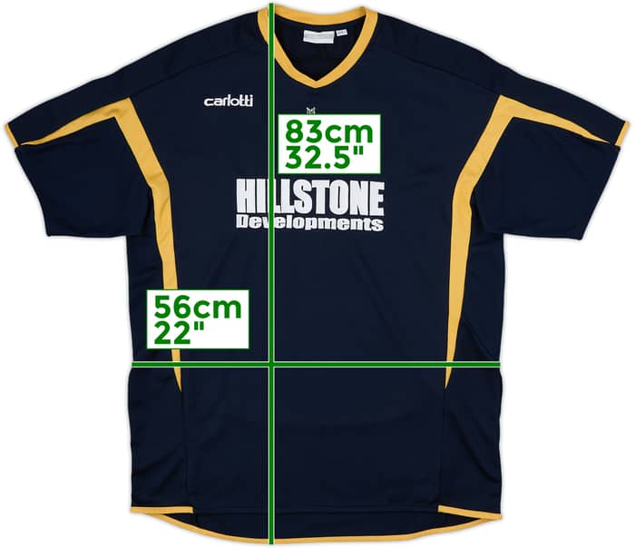 2007-08 Oldham Third Shirt #17 - 7/10 - (XL)