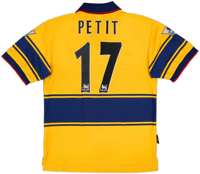 1997-99 Arsenal Away Shirt Petit #17 - 6/10 - (S)