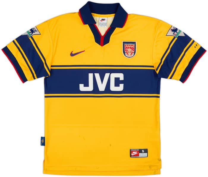1997-99 Arsenal Away Shirt Petit #17 - 6/10 - (S)