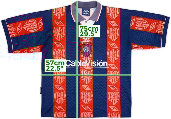 1996 San Lorenzo Home Shirt - 5/10 - (L)