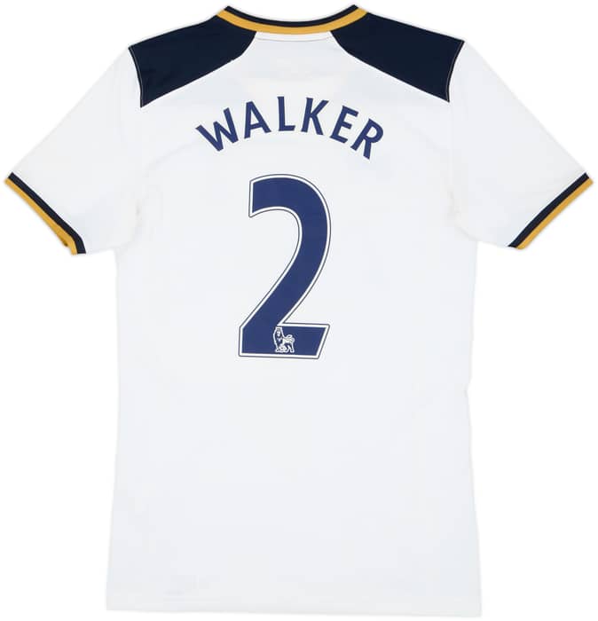 2016-17 Tottenham Home Shirt Walker #2 - 6/10 - (S)