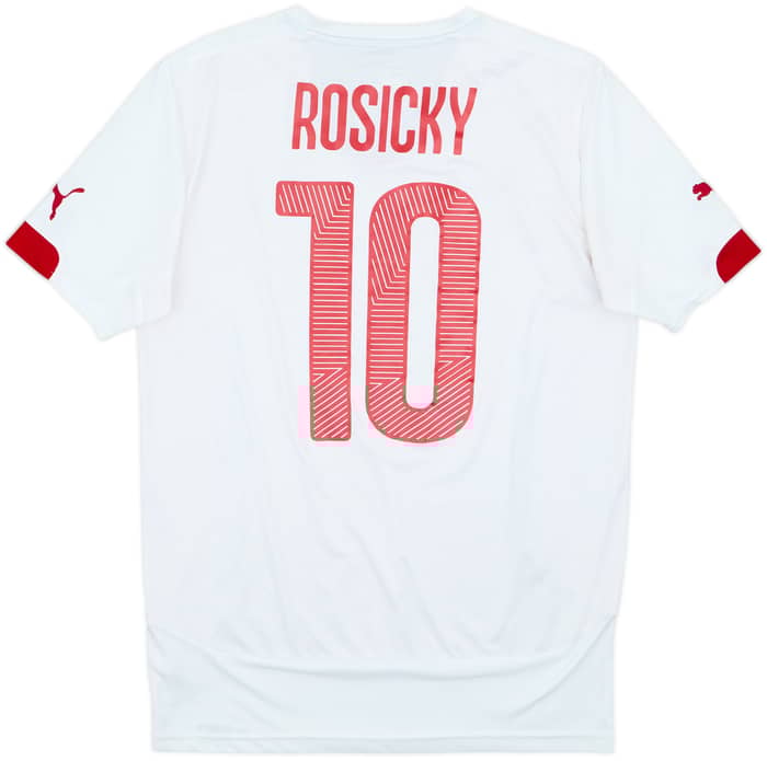 2014-16 Czech Republic Away Shirt Rosicky #10 - 8/10 - (S)