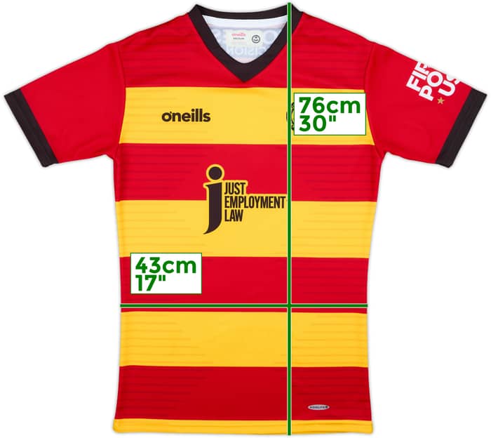 2022-23 Partick Thistle Home Shirt - 9/10 - (M)