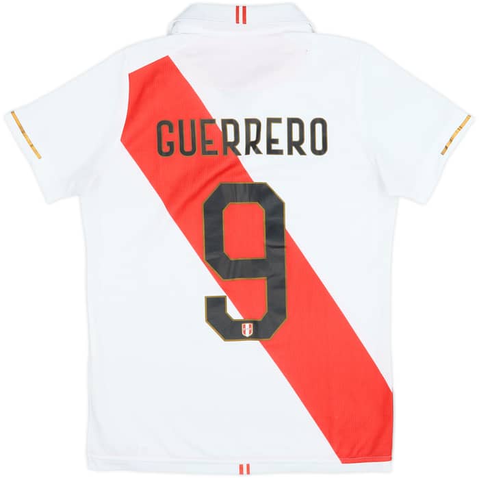2019 Peru Home Shirt Guerrero #9 - 9/10 - (S)