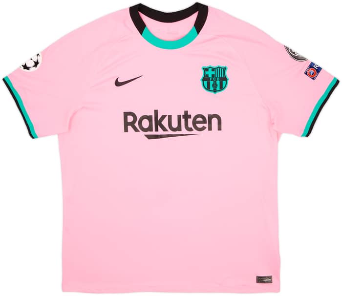 2020-21 Barcelona Third Shirt Messi #10 - 7/10 - (XL)