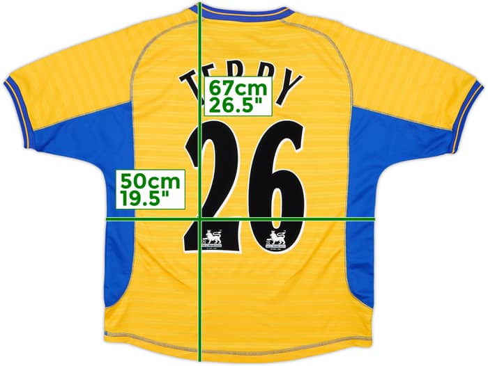 2001-02 Chelsea Third Shirt Terry #26 - 9/10 - (Y)