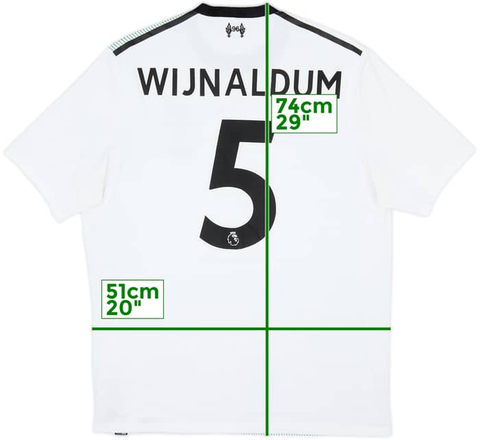 2017-18 Liverpool Away Shirt Wijnaldum #5 - 6/10 - (L)