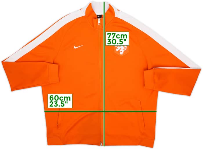 2014-15 Netherlands Nike Track Jacket - 7/10 - (XXL)