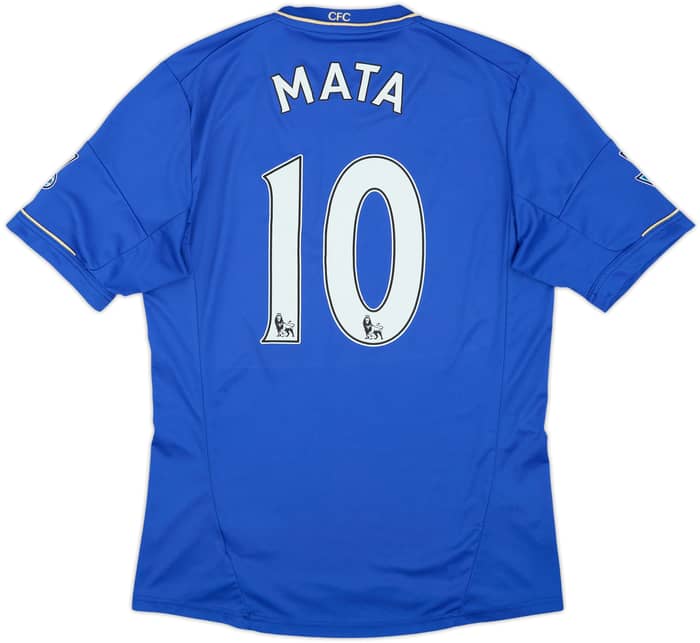 2012-13 Chelsea Home Shirt Mata #10 - 7/10 - (M)
