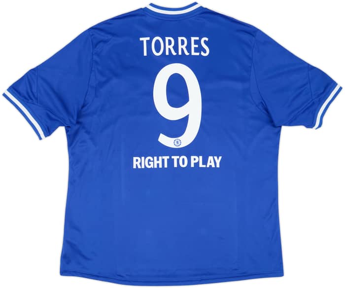 2013-14 Chelsea Home Shirt Torres #9 - 8/10 - (XXL)