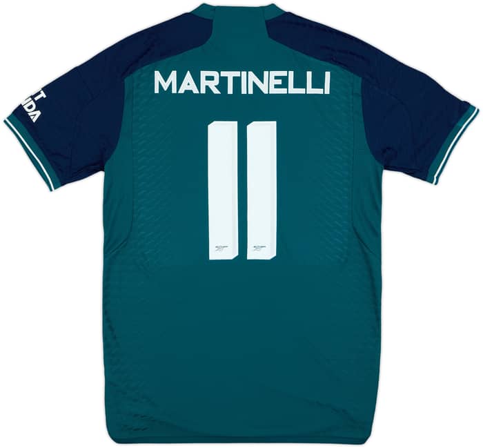 2023-24 Arsenal Authentic Third Shirt Martinelli #11 - 9/10 - (M)