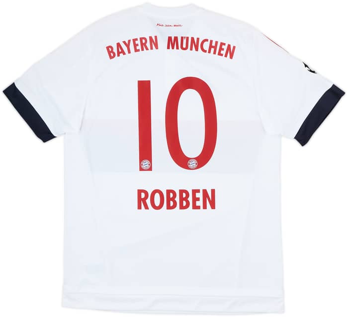 2015-16 Bayern Munich Away Shirt Robben #10 - 8/10 - (L)