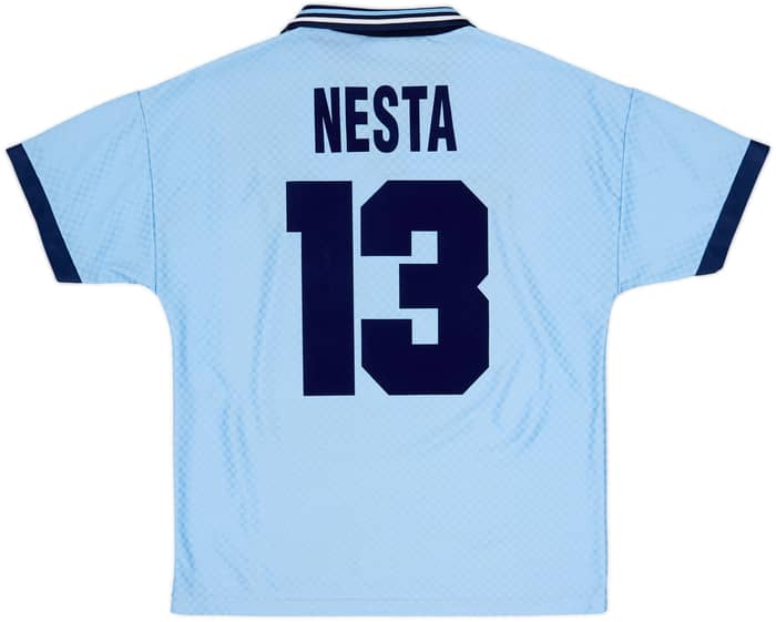 1995-96 Lazio Home Shirt Nesta #13 - 8/10 - (M)